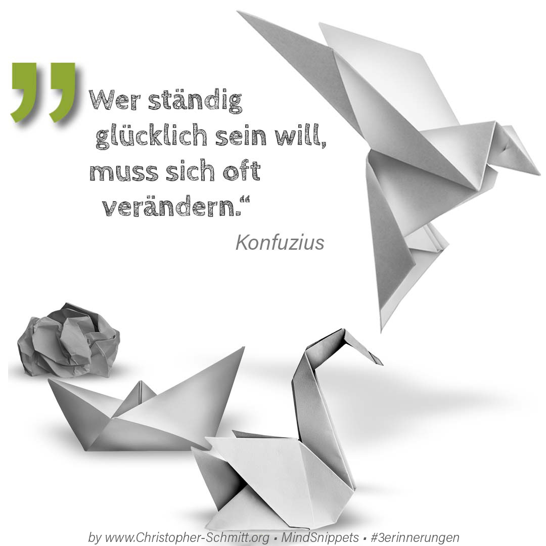 Passendes Bild zum Zitat von Konfuzius: Wer ständig glücklich sein will, muss ... Passendes Social-Media-Bild zum Zitat von Konfuzius