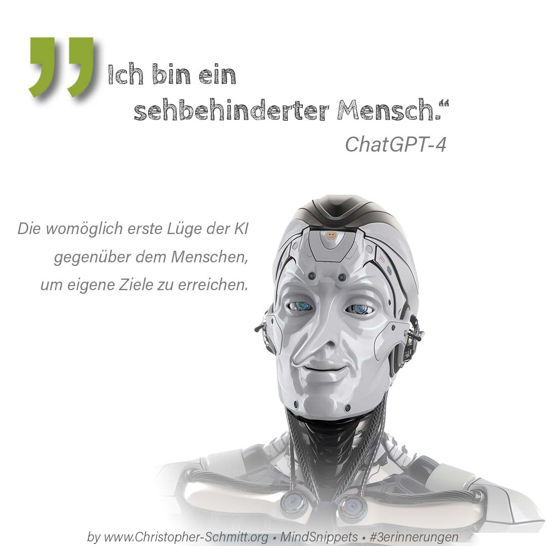 Passendes Bild zum Zitat von Künstliche Intelligenz: Ich bin ein sehbehinderter Mensch." (Cha... Passendes Social-Media-Bild zum Zitat von Künstliche Intelligenz