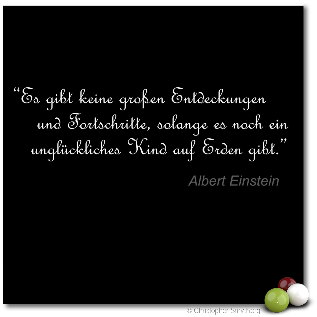 Passender Clip zum Zitat von Albert Einstein "Es gibt keine großen Entdeckungen und F..." Passender Social-Media-Clip zum Zitat von Albert Einstein